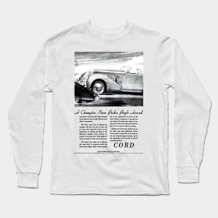 1937 CORD - advert Long Sleeve T-Shirt